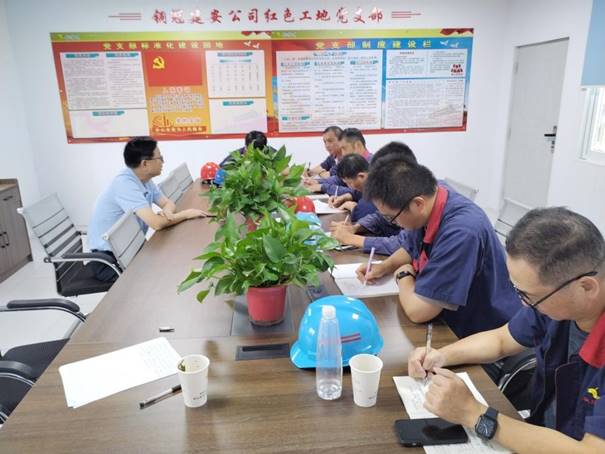 公司開展第三季度安全、環(huán)保、消防綜合檢查 